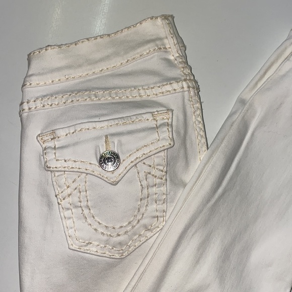 True Religion white jeans - Picture 2 of 8